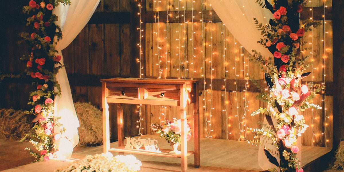 7 meilleurs Rideau lumineux  rideau lumineux, photo booth mariage